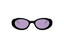 Ana Black Tortoise Plum